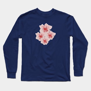 Mountain Laurel Blossoms Long Sleeve T-Shirt